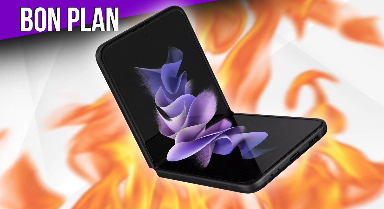 Soldes smartphones : 100 € de réduction sur le Galaxy Z Flip 3 de chez Samsung !