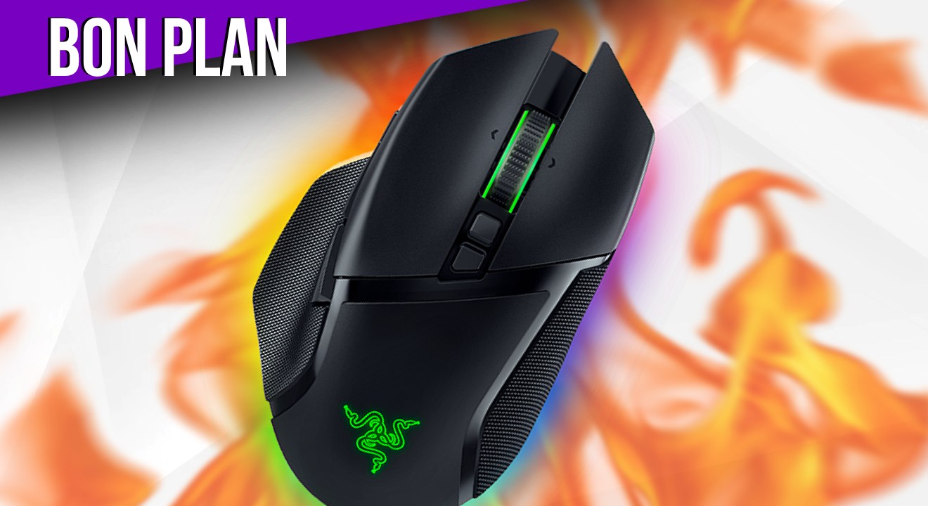 Soldes souris gamer : 41 % de réduction sur la Razer Basilisk V3