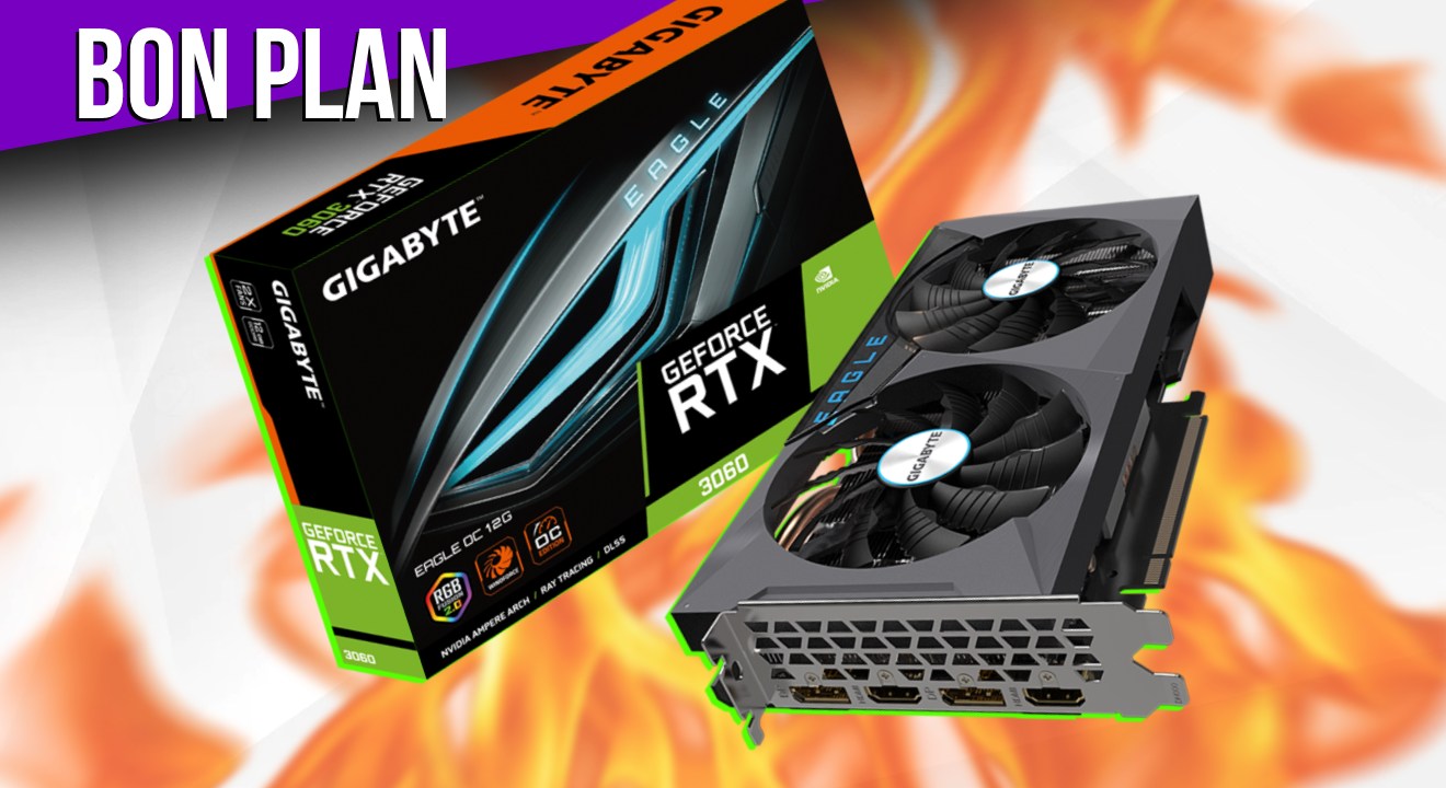 Soldes RTX : la 3060 Eagle profite d'une grosse réduction !