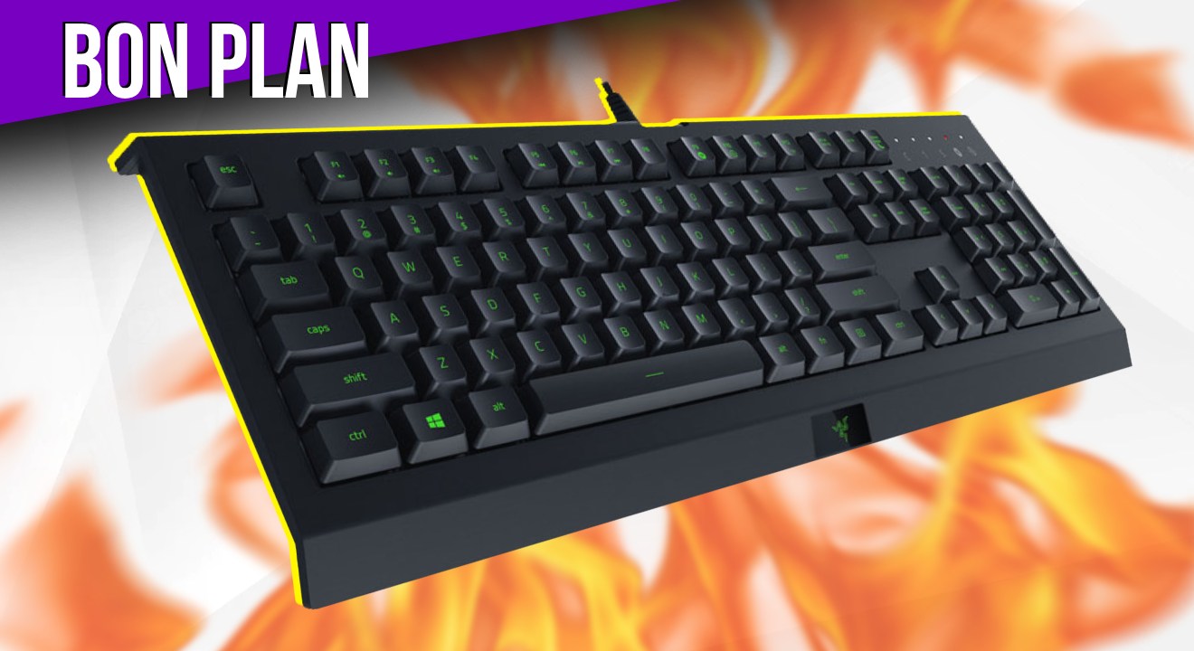 Soldes clavier gaming : Plus de 50 % de réduction sur le Razer Cynosa Lite ! !