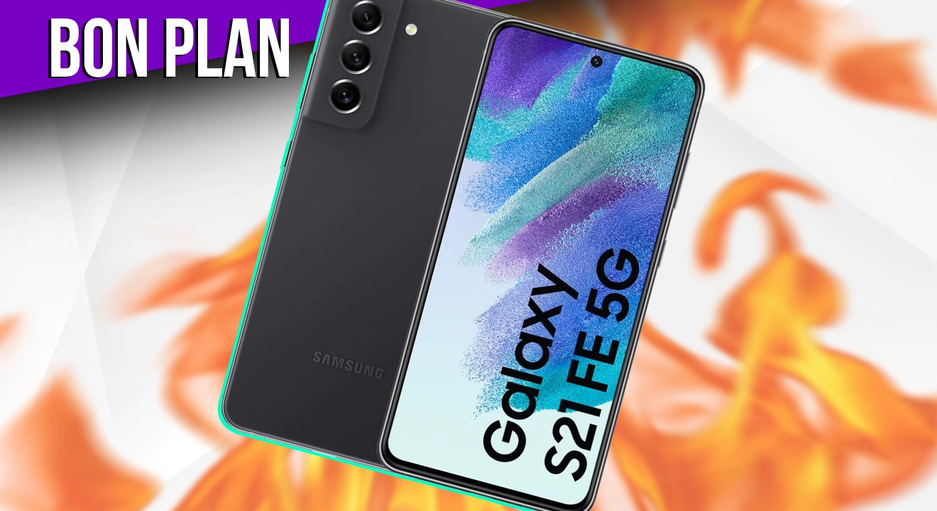 Soldes smartphone : une réduction de 240 € sur le Galaxy S21 FE de Samsung