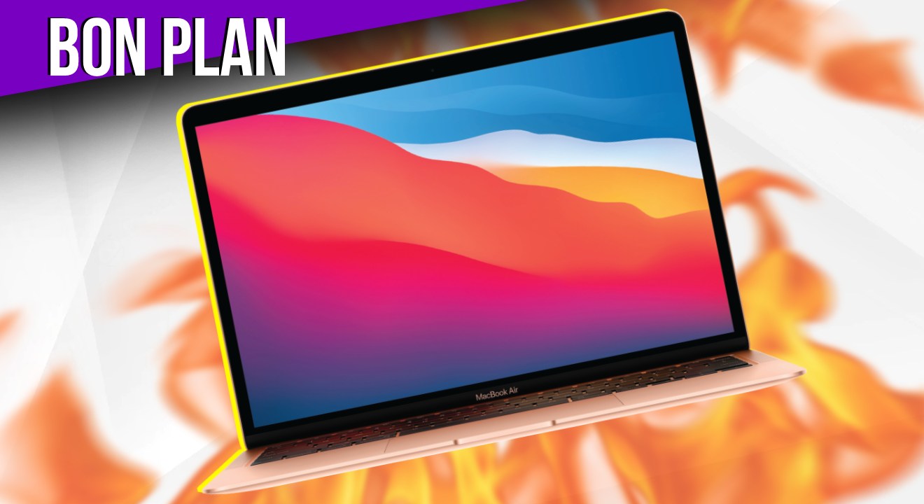 Apple : Une réduction de 170 € sur le MacBook Air 2020  !