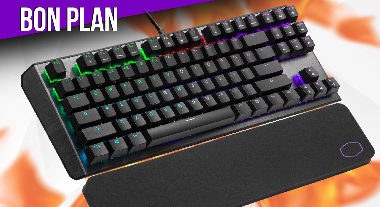 Clavier gaming : Le Cooler Master CK530 V2 est à son plus bas prix !