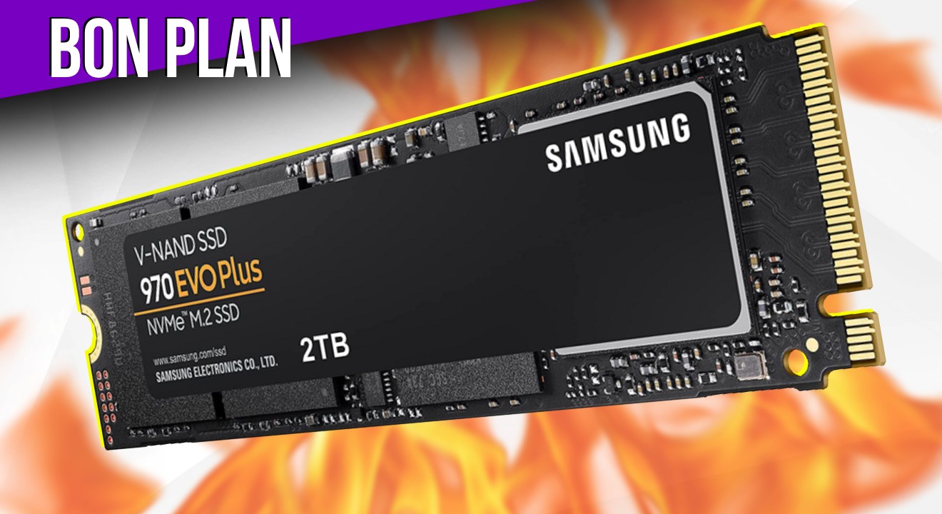SSD : Le Samsung 970 Evo Plus de 2 To bénéficie d'une réduction !
