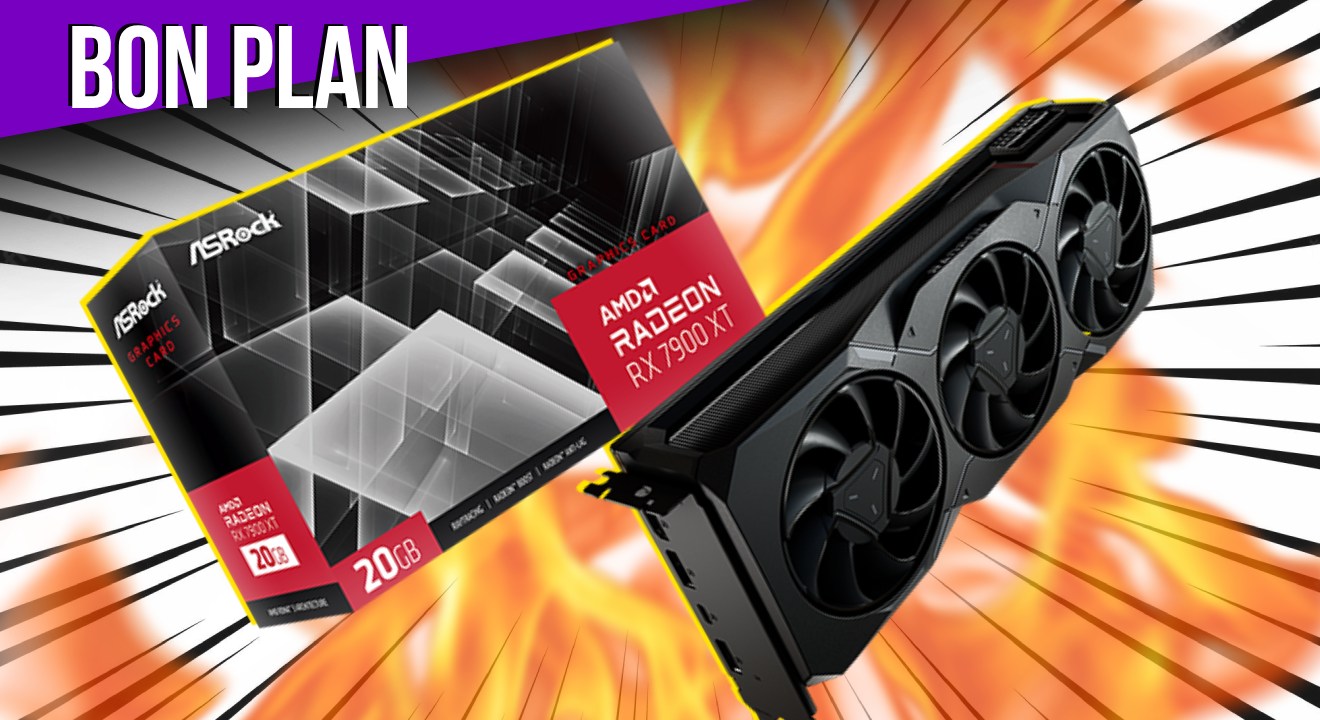 Carte graphique : La RX 7900 XT de chez AMD bénéficie d'une réduction !