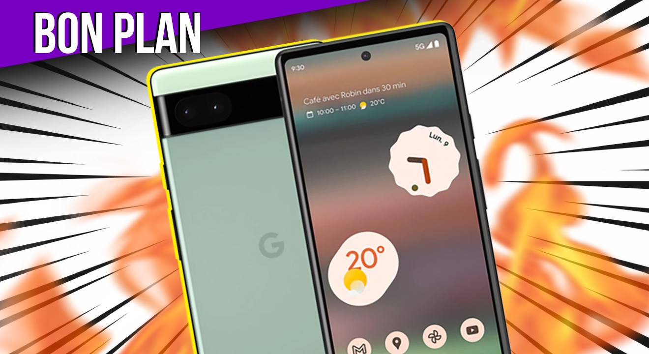 Smartphone en promo: le Google Pixel 6a est à petit prix !