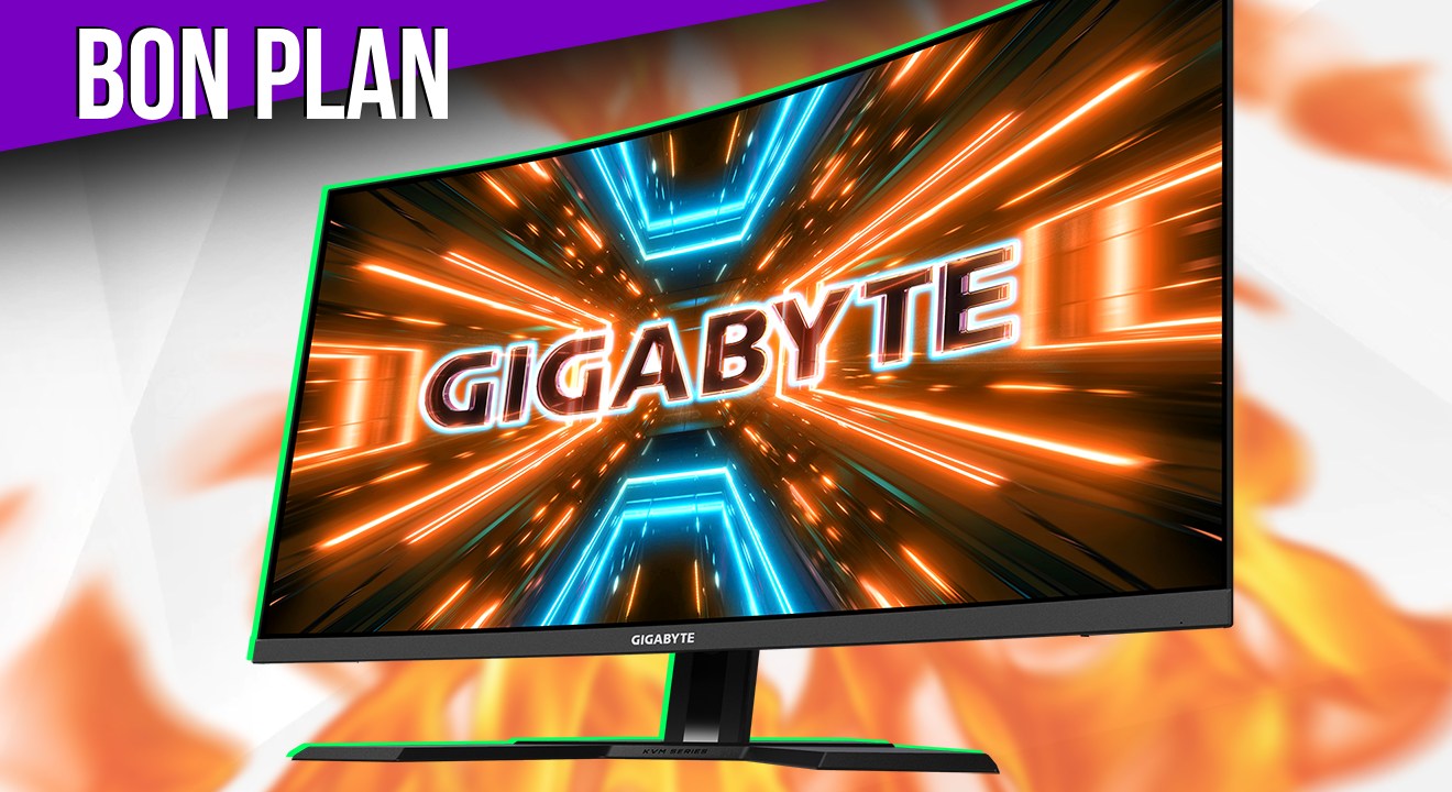 Écran gaming : Un moniteur incurvé de 32 " 165 Hz sous la barre des 260 € !