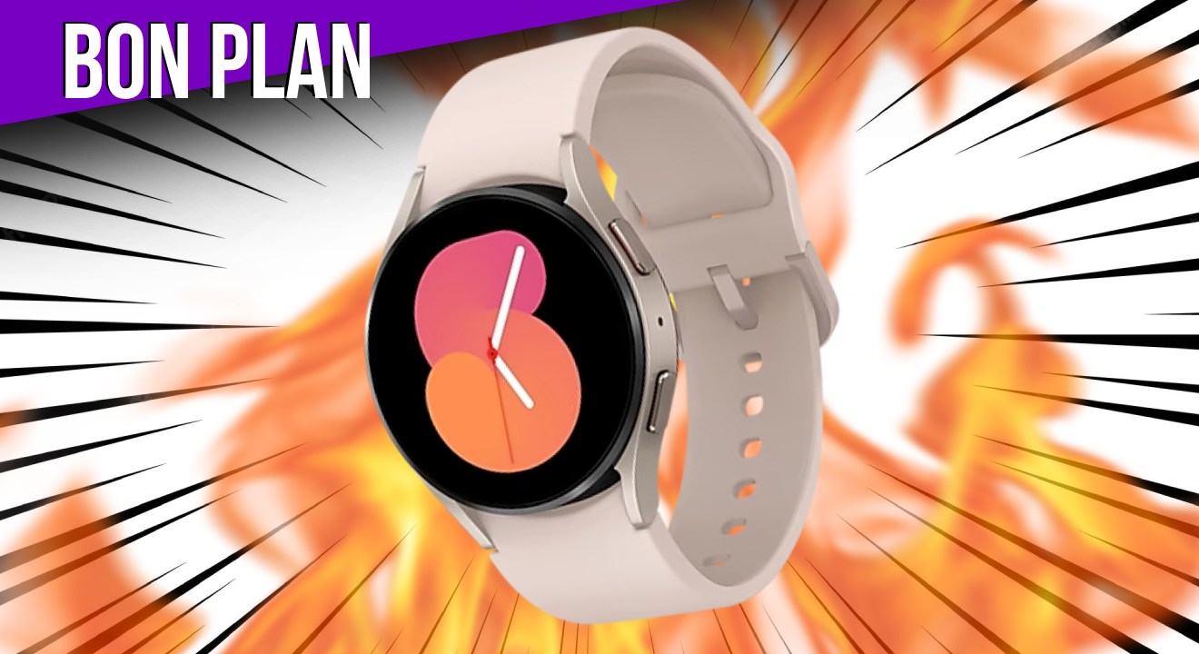 Montre connectée : La Samsung Galaxy Watch 5 en réduction !