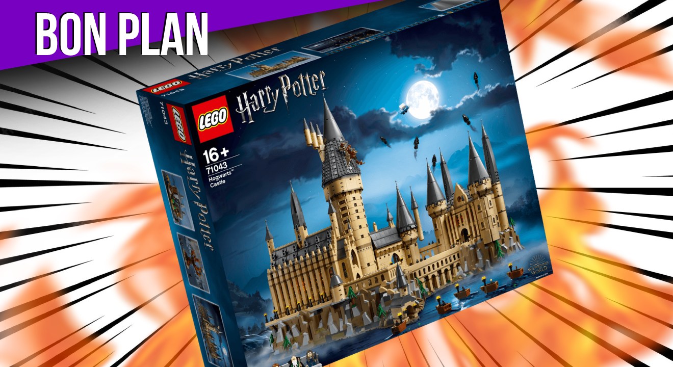 Harry Potter : Le LEGO du château de Poudlard est de nouveau en stock !