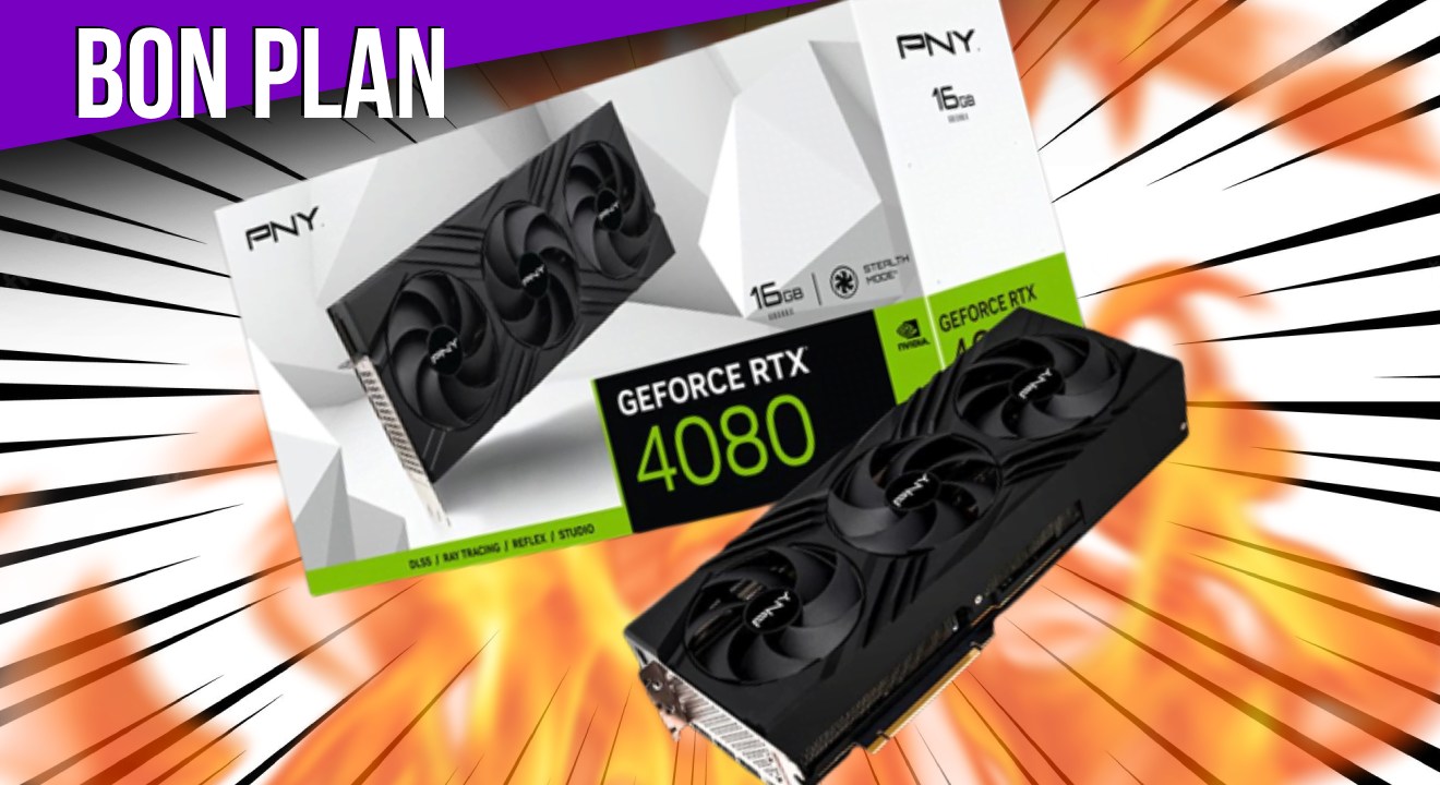 Carte graphique : la RTX 4080 de Nvidia est en réduction chez Cybertek !