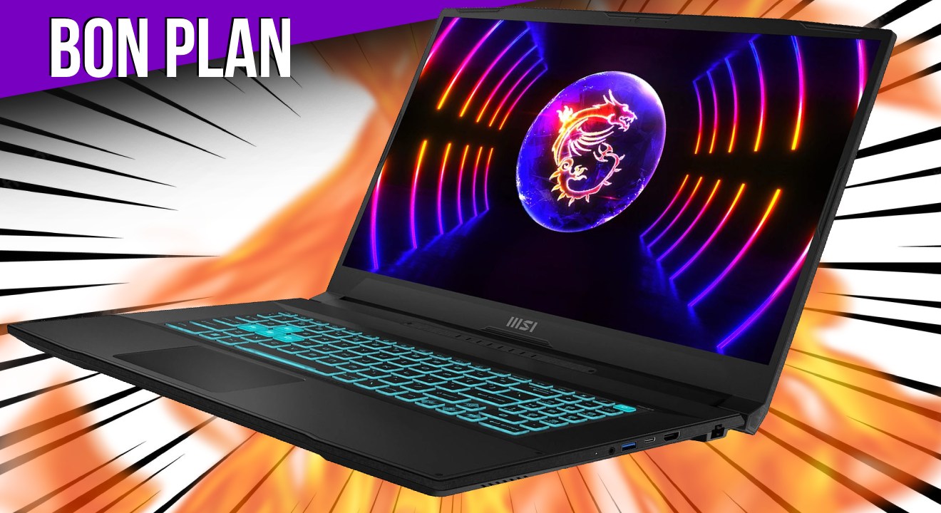 Promo MSI : Le Katana 17 munie d'une RTX 4060 est en promo !
