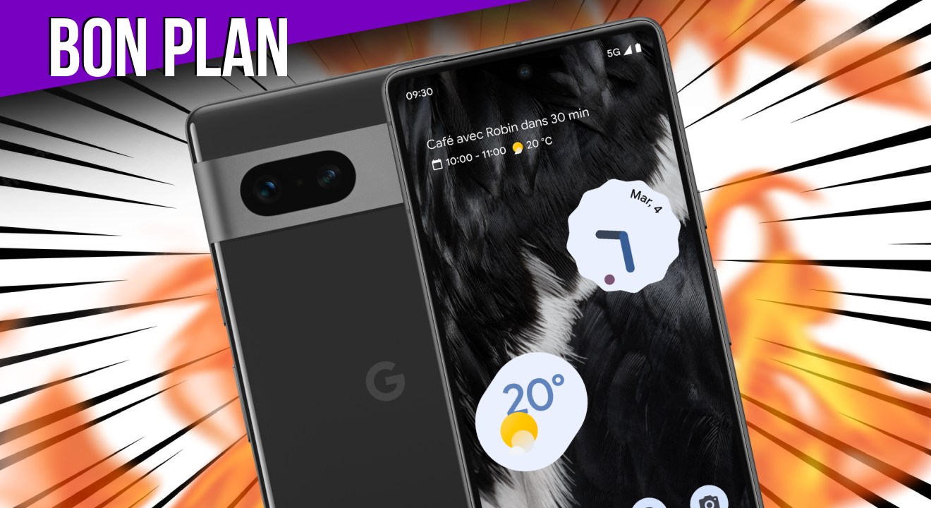 Promo smartphone : Le Google Pixel 7 de 256 Go passe sous la barre des 609 € !