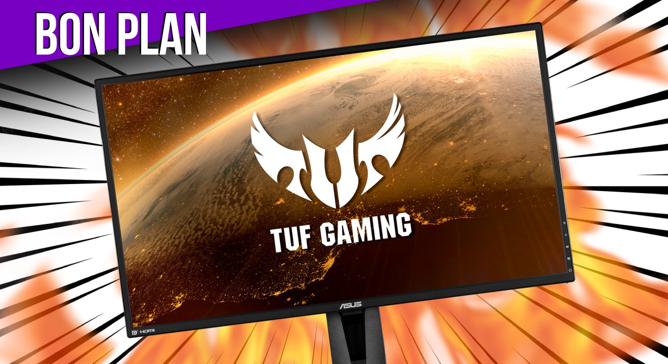 Écran gaming : L'ASUS TUF Gaming 27" QHD profite d'une réduction chez Amazon !