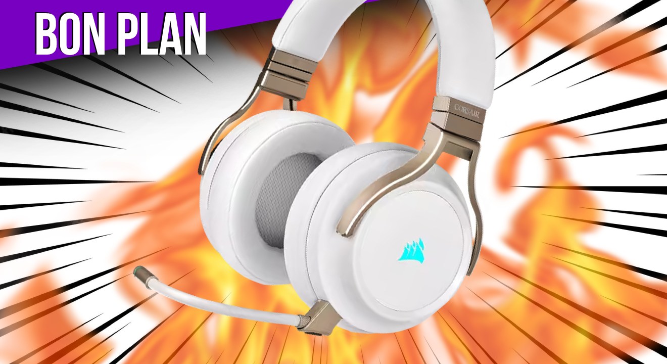 Casque gaming : Le Corsair Virtuoso RGB Wireless voit son prix divisé par deux !