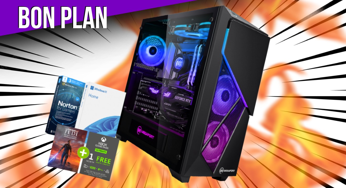 Ce PC gamer muni d'une RTX 3070 profite d'une belle réduction de 570 € !