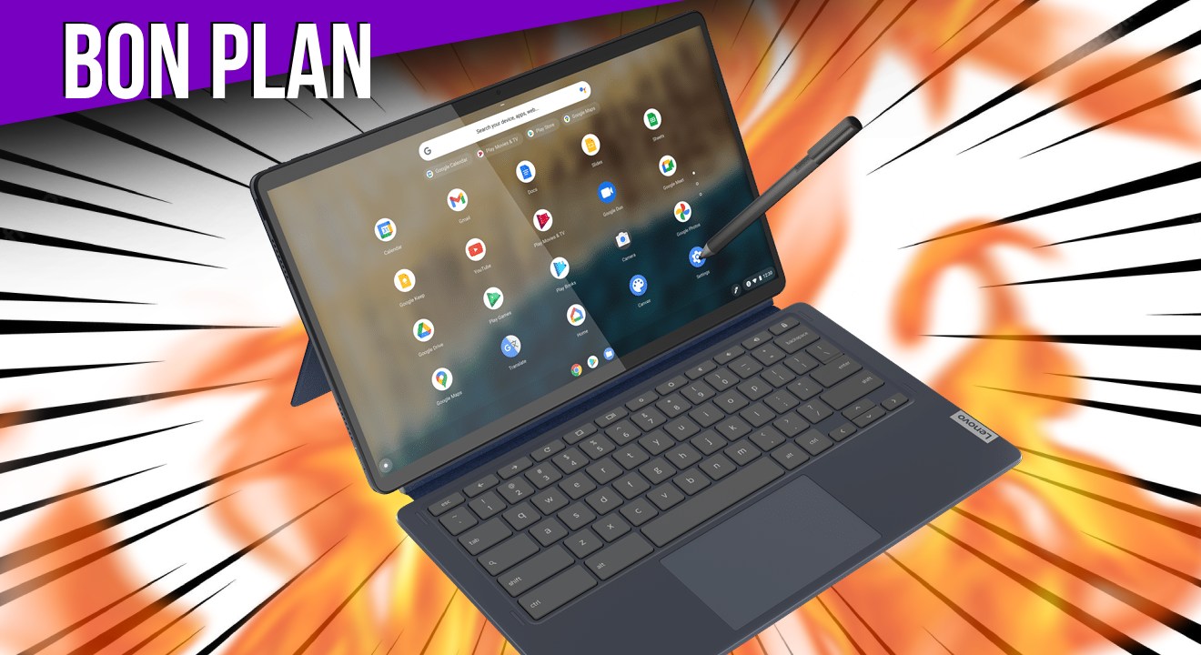 Lenovo : Le Chromebook hybride Duet 5 bénéficie d'une réduction de 100 €