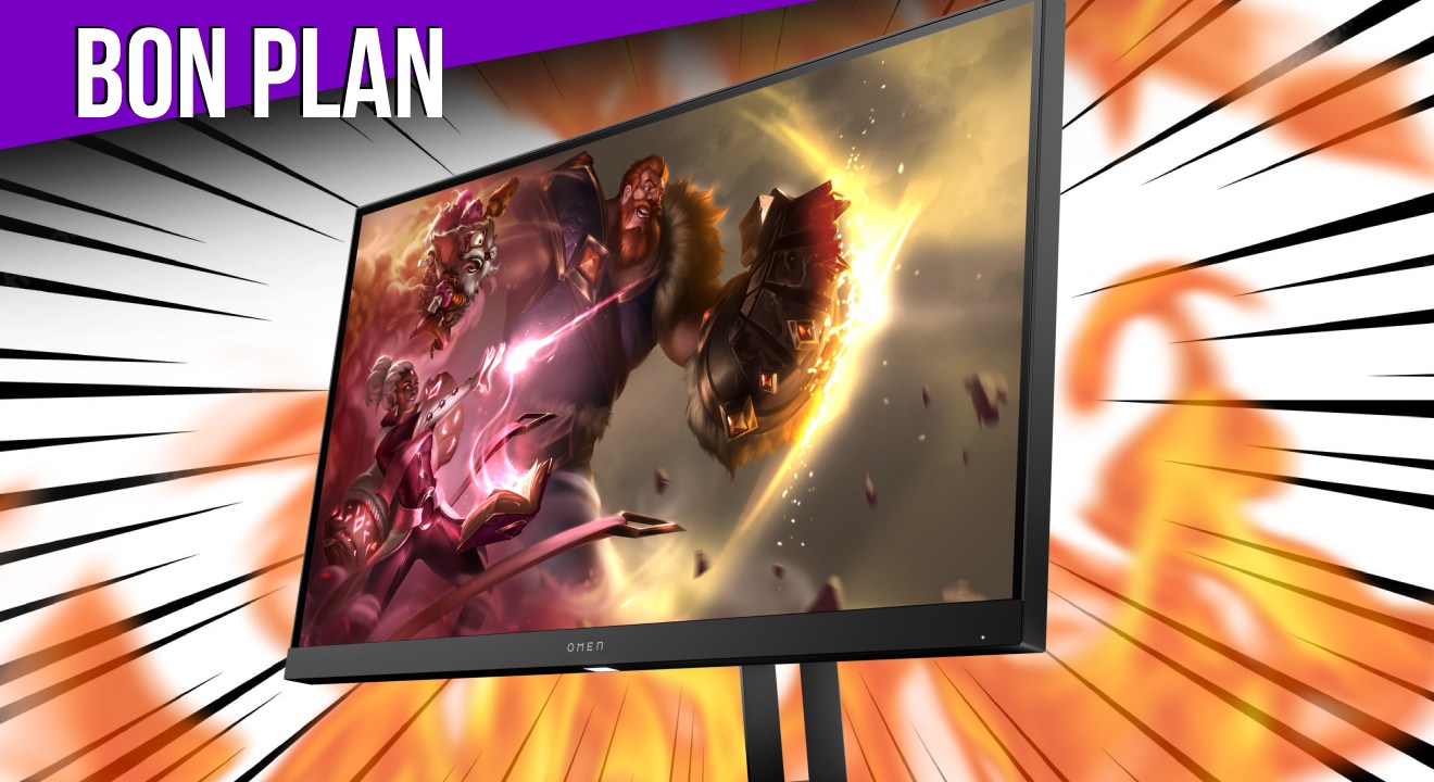 Écran gaming : Le HP Omen 27i QHD 165 Hz bénéficie d'une promotion de 20 % !
