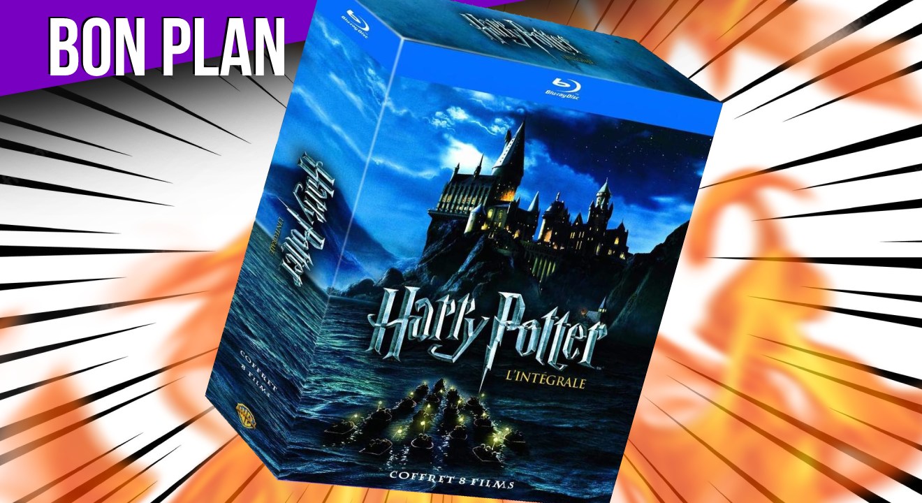 Promo Harry Potter : l'intégrale en Blu-Ray à seulement 20€ chez Amazon !