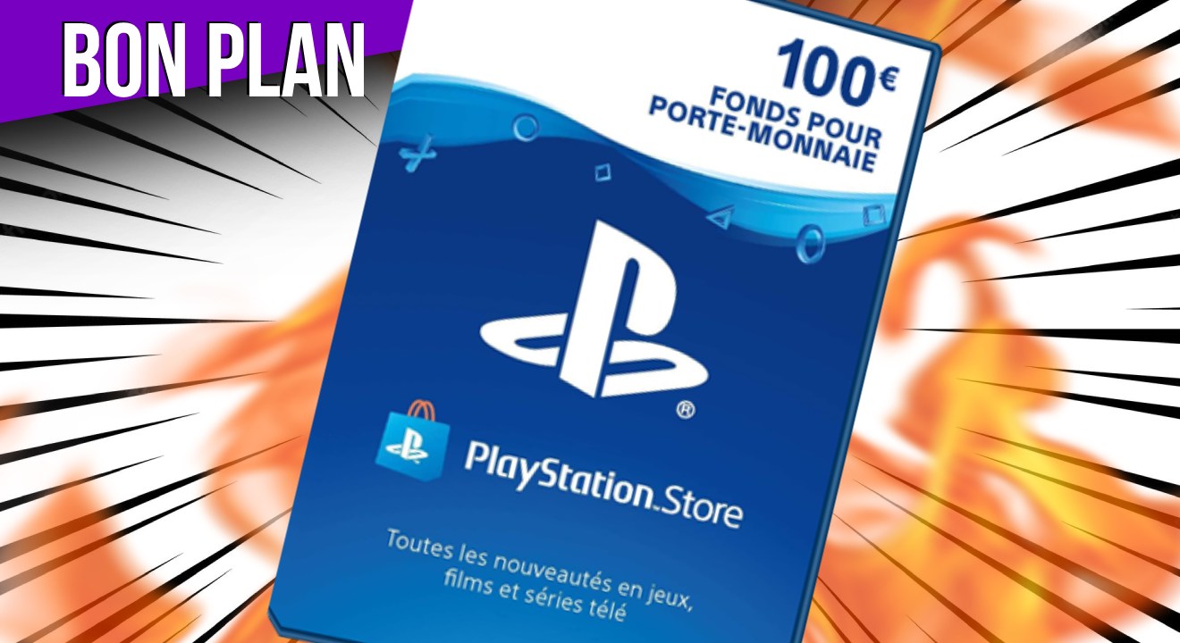 Carte PSN d'une valeur de 100 € à seulement 85 € chez Eneba !