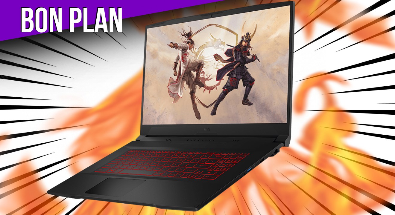 Promo PC gamer : Le MSI Katana 17 muni d'une RTX 3060 est sous la barre des 900 € !