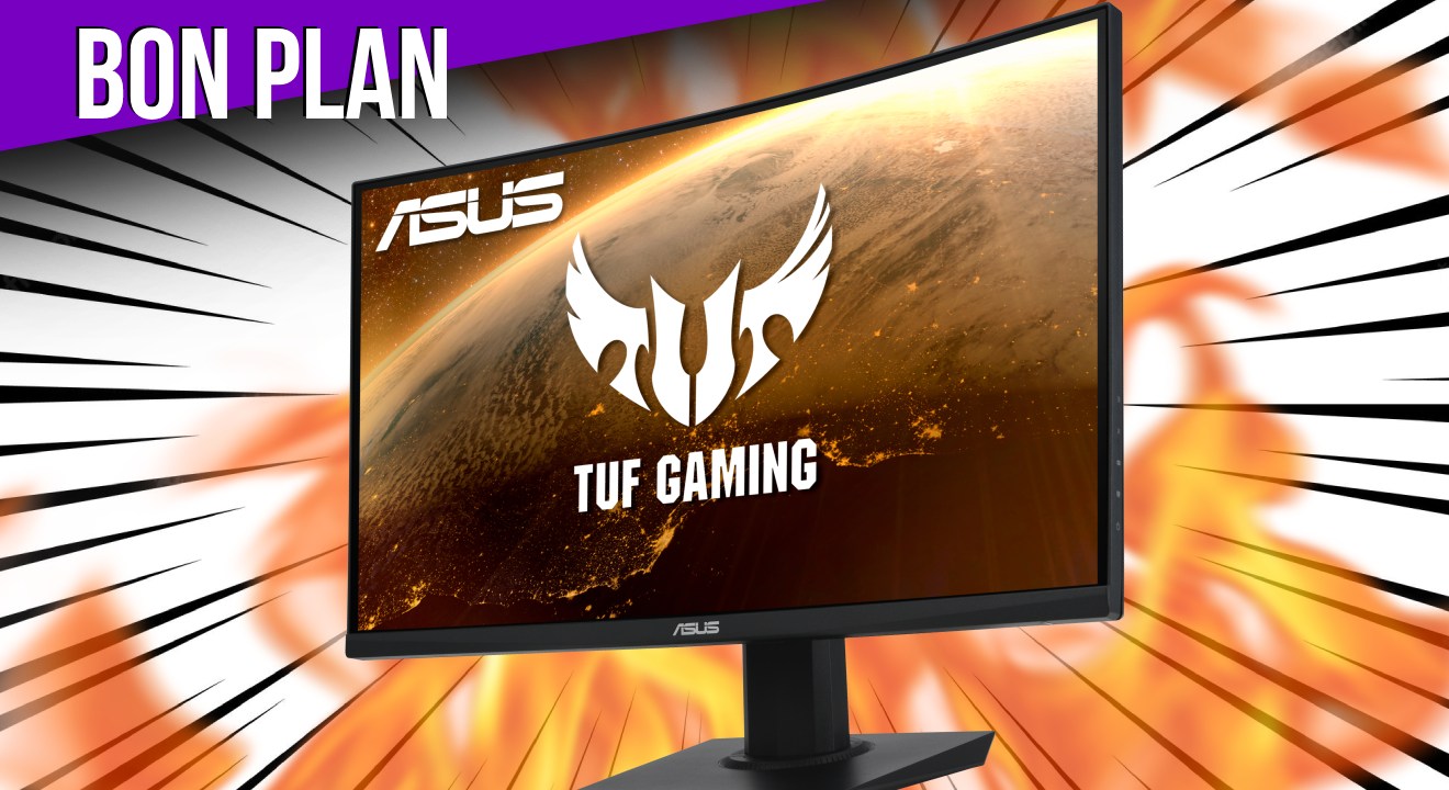 Promo écran gamer : Une dalle incurvée de 165 Hz signé Asus TUF est à petit prix chez Amazon !