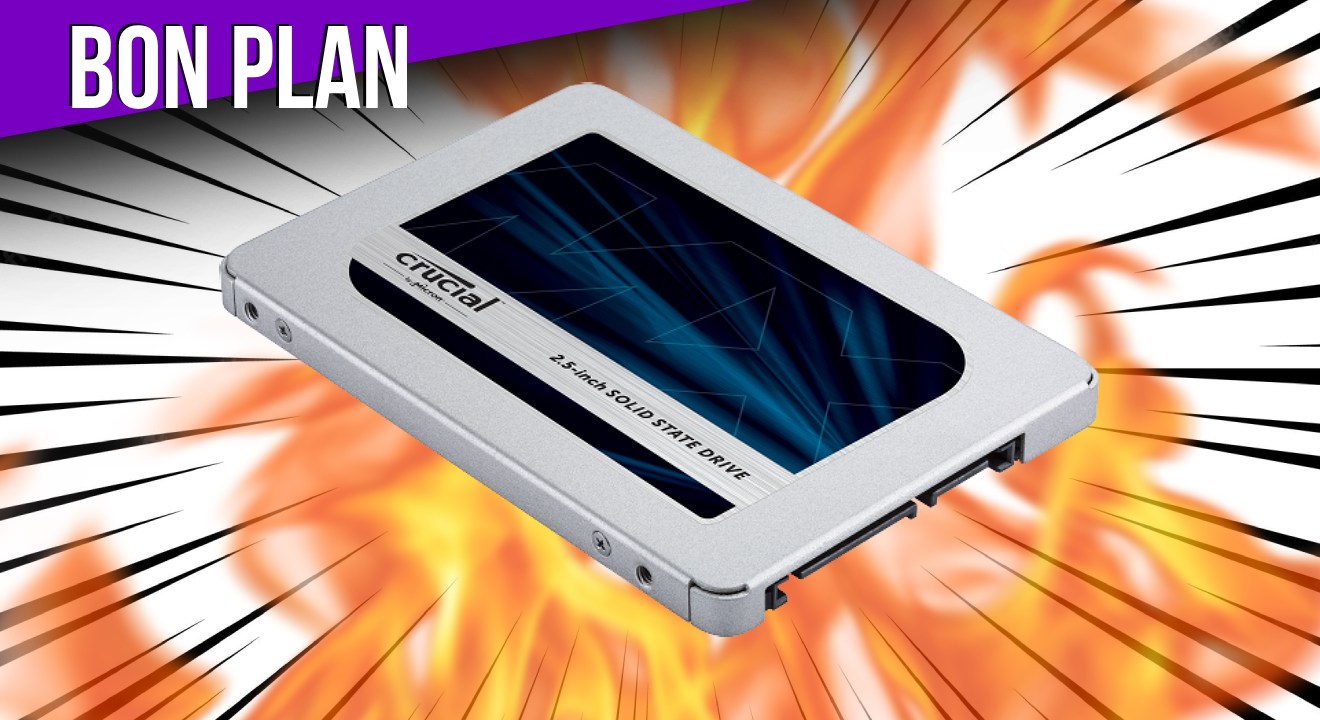 Promo SSD : Un SSD de chez Crucial de 4 To à petit prix !