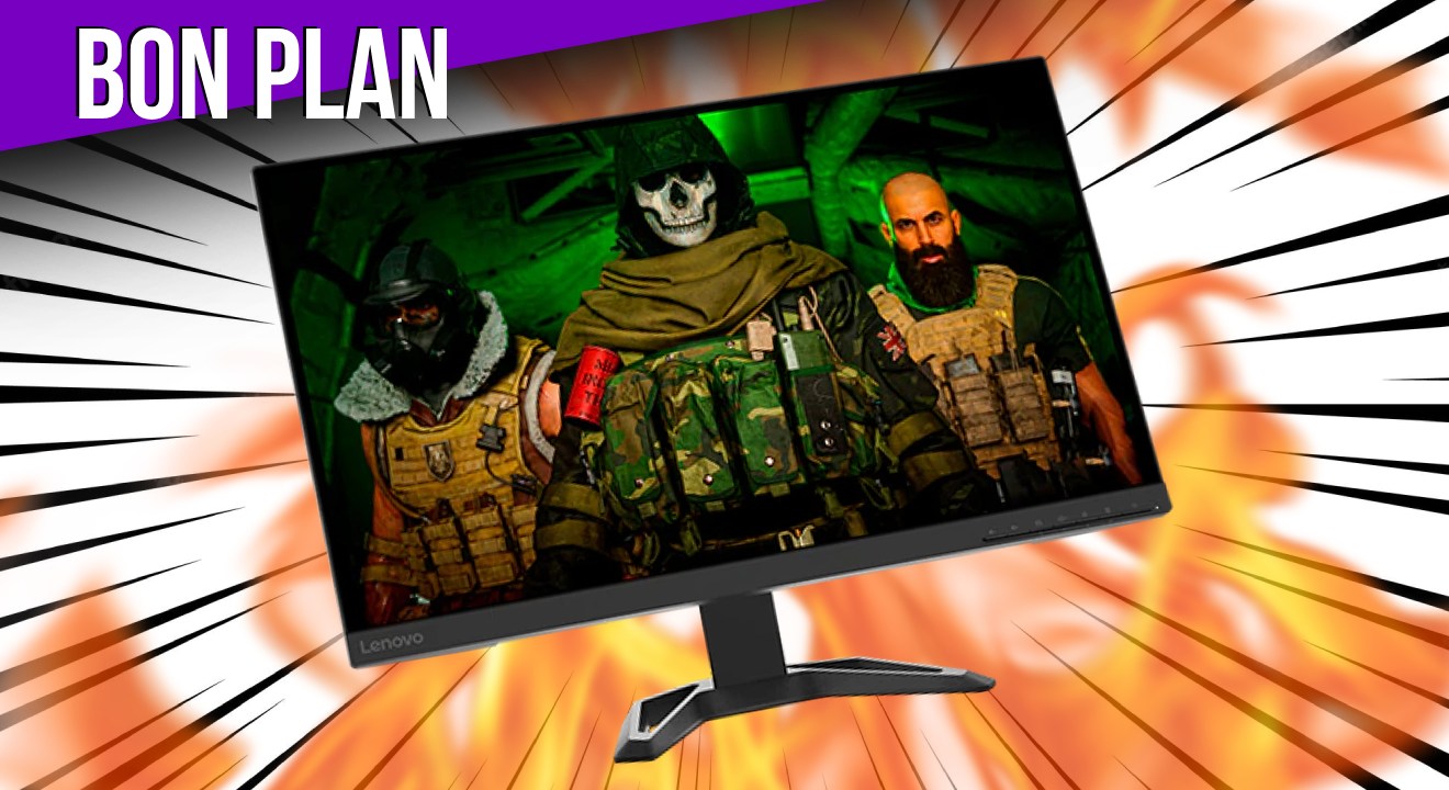 Écran gamer : le moniteur G27-30 de chez Lenovo est en réduction chez Amazon !