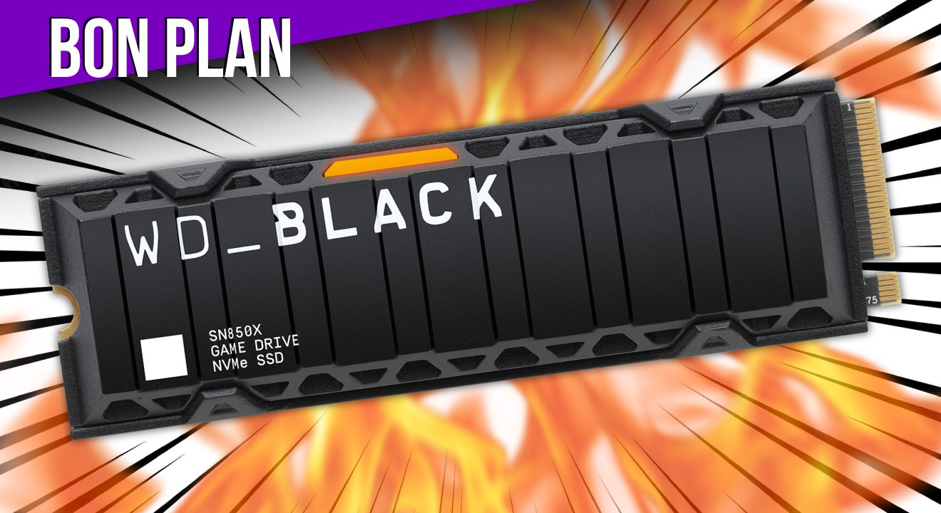 Promo SSD : Un disque SSD Western Digital de 1 To est à petit prix chez Amazon !