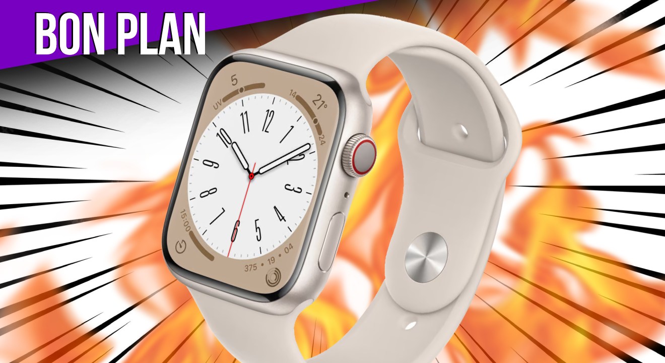 Apple Watch 8 : Une réduction de 11 % sur cette montre connectée !