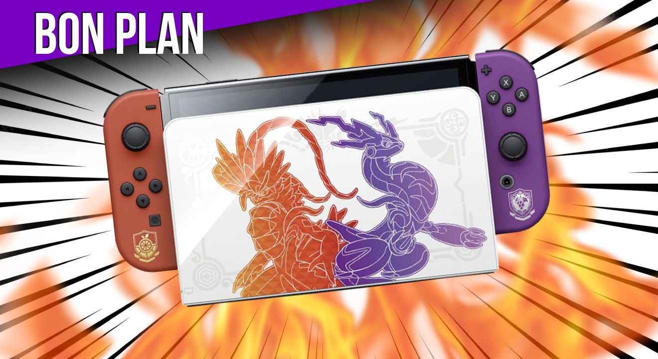 Promo Nintendo Switch OLED : La console en version Pokémon et Splatoon 3 de retour en stock !