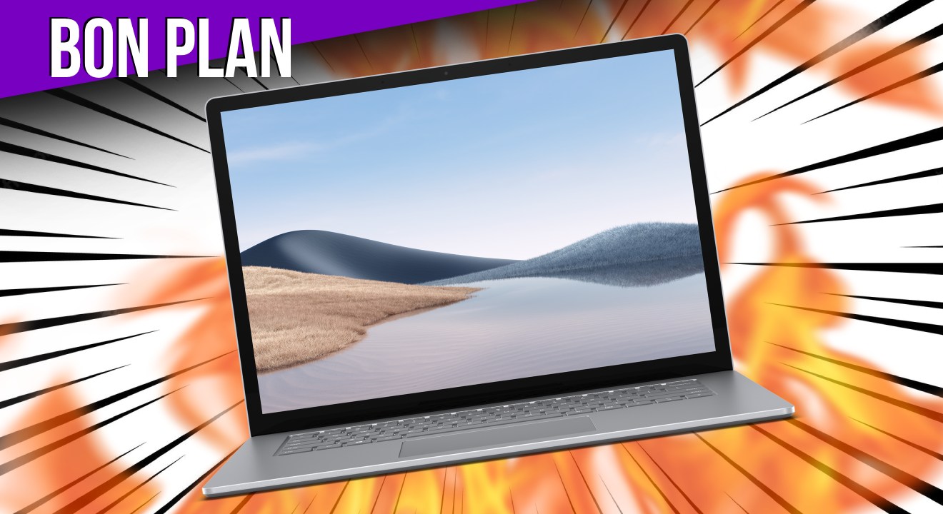 Promo laptop : Le Microsoft Surface Laptop 4 profite d'une réduction de 330 € !