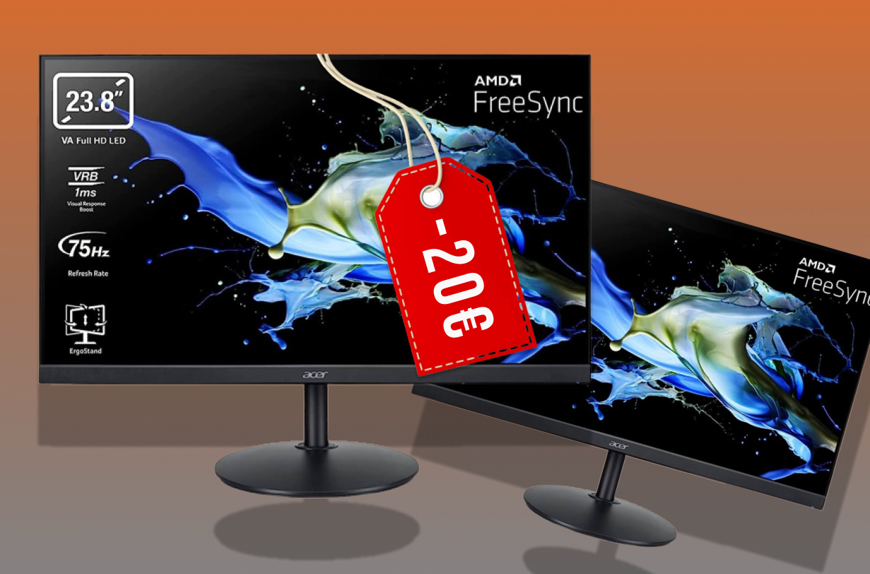 Offre flash : un bon écran PC ACER de gamer à moins de 80€