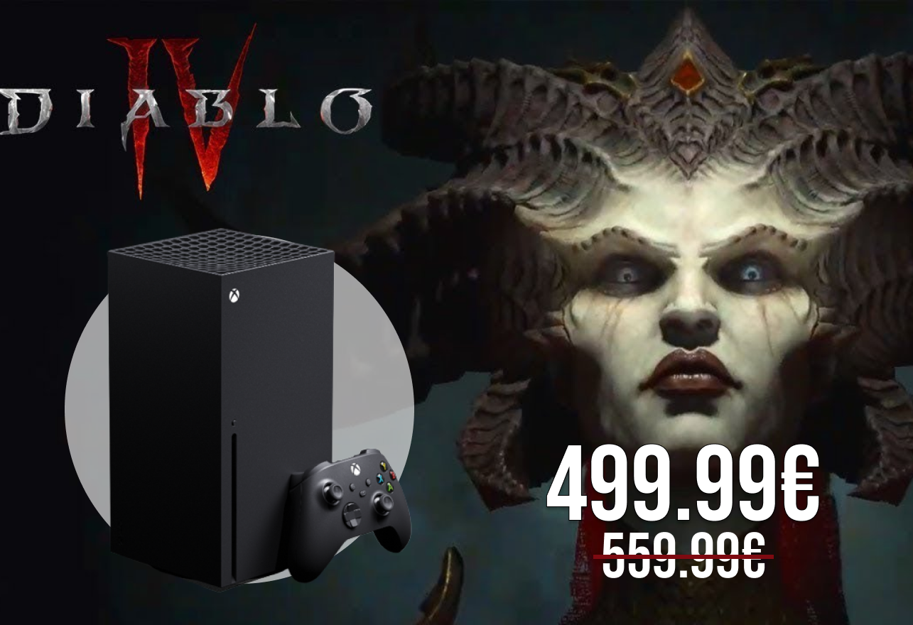 La Xbox Series X avec Diablo IV à moins de 500€. Foncez !