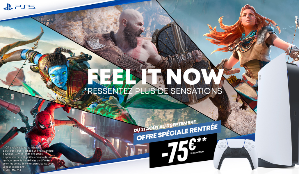 PlayStation 5 : énorme promo pour la rentrée !
