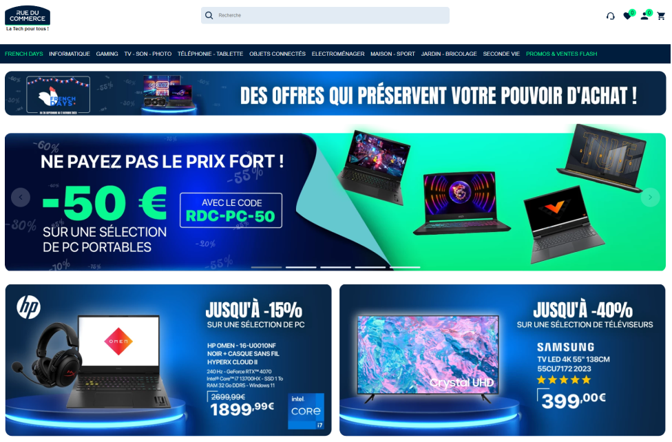 French Days Cdiscount : L'écran PC Gamer incurvé Samsung à