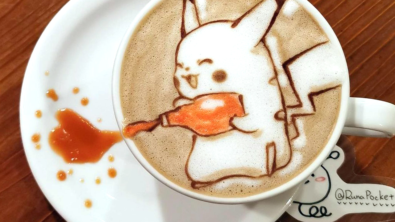 L'image du jour : Café ? L'art de la mousse par une artiste de talent