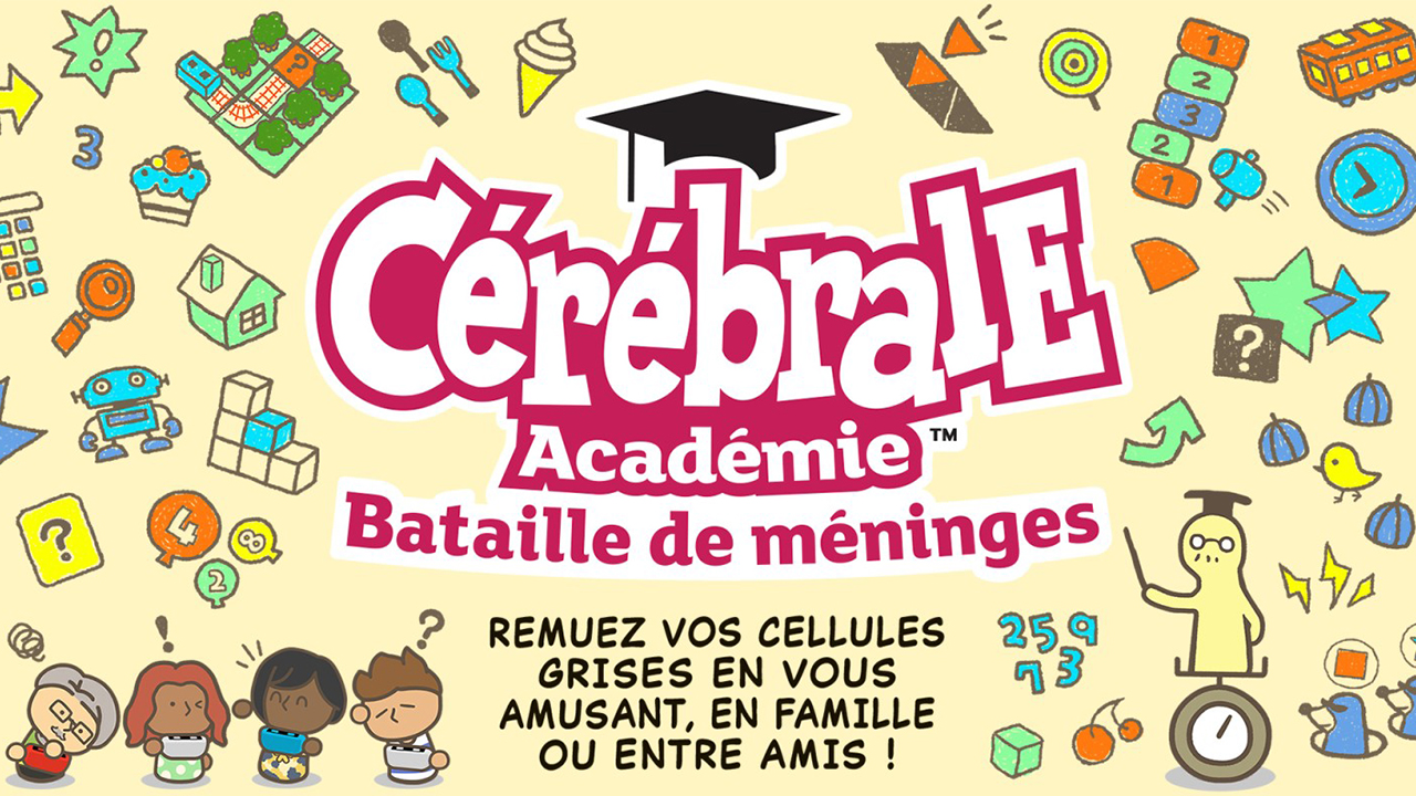 Nintendo annonce Cérébrale Académie : Bataille de méninges sur Nintendo Switch