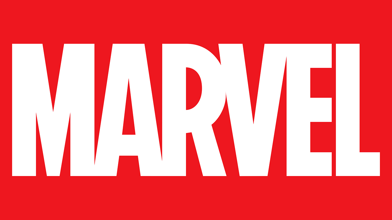 Le célèbre logo Marvel.