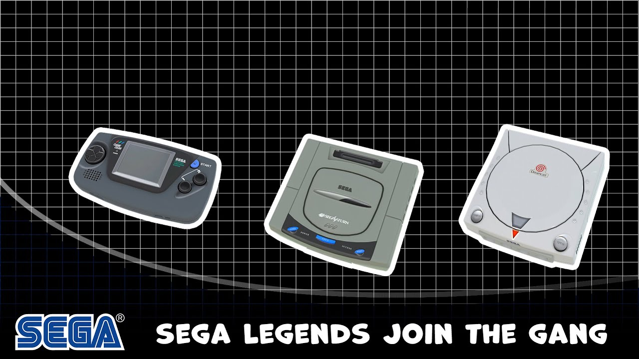 SEGA : Saturn, Dreamcast et Game Gear transformées en personnages jouables, la preuve en vidéo