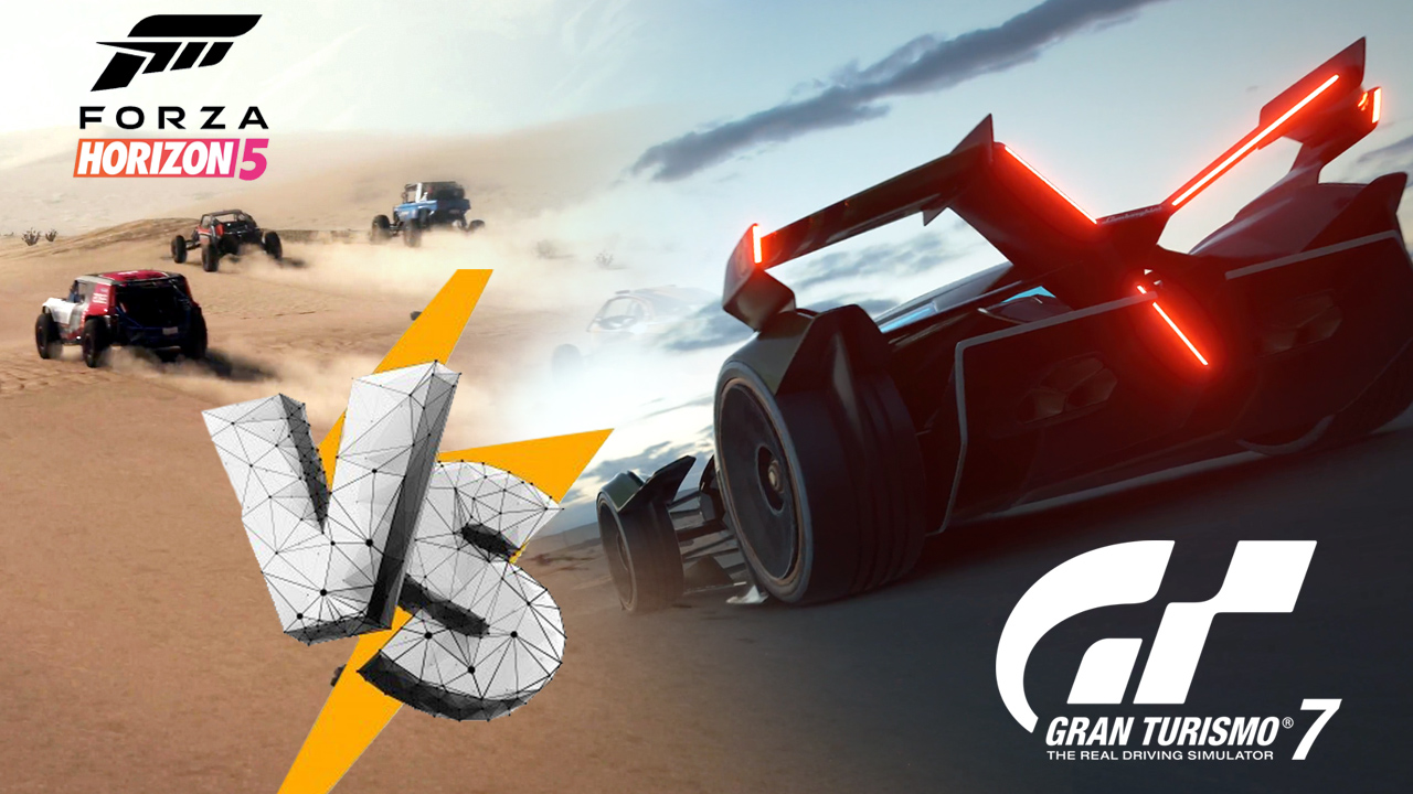 L'image du jour : Gran Turismo 7 vs Forza Horizon 5, comparatif en vidéo