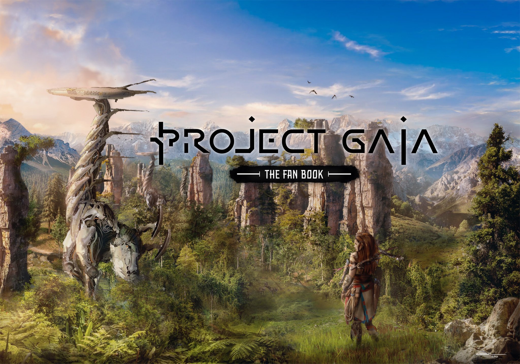 Project Gaia : Le livre par et pour les fans de Horizon lance son Kickstarter