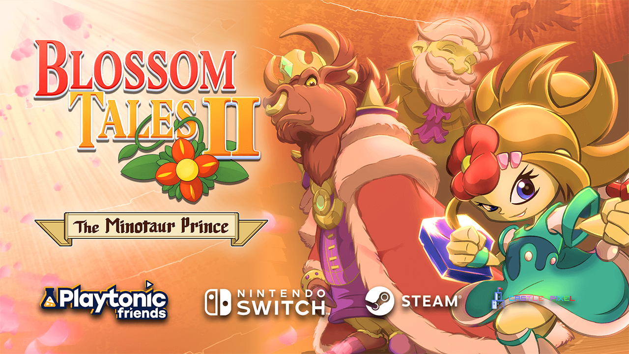 Blossom Tales II The Minotaur Prince : Le Zelda-like en 2D s'offre une suite sur Switch et PC