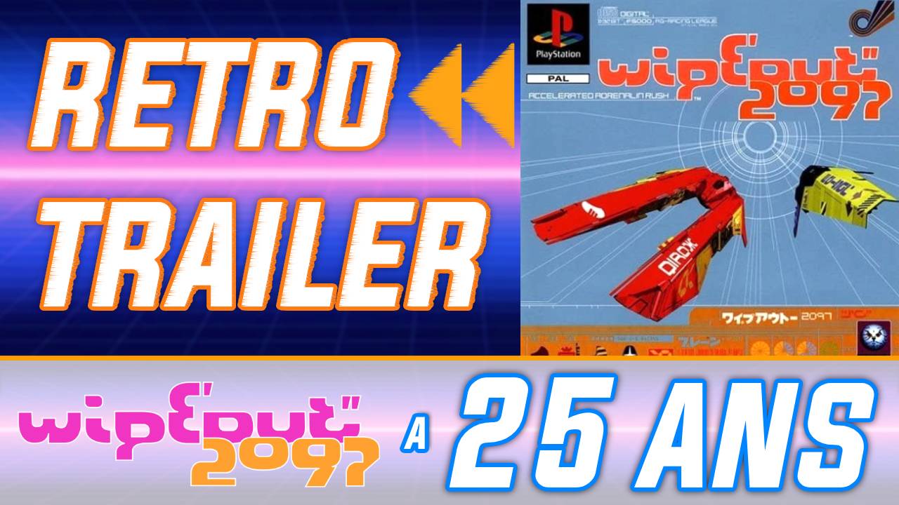 Retro Trailer: WipEout 2097 turns 25!  Intro / Gameplay and the mythical OST thumbnail