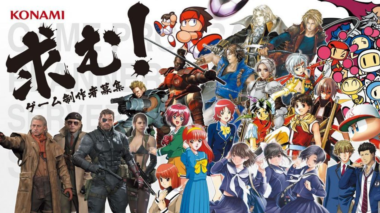 Konami lance un concours pour faire revivre ses anciennes licences