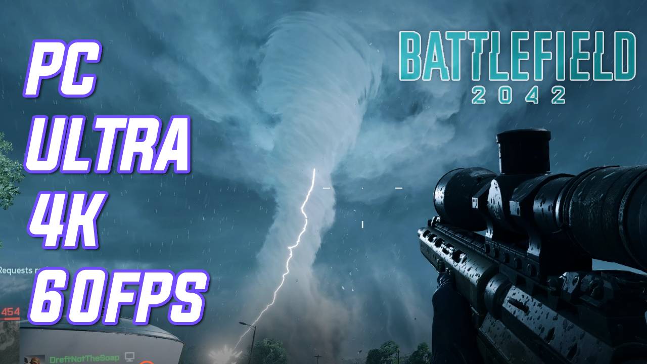 L'image du jour : On a traqué la tornade dans BF 2042, et c'est quelque chose !