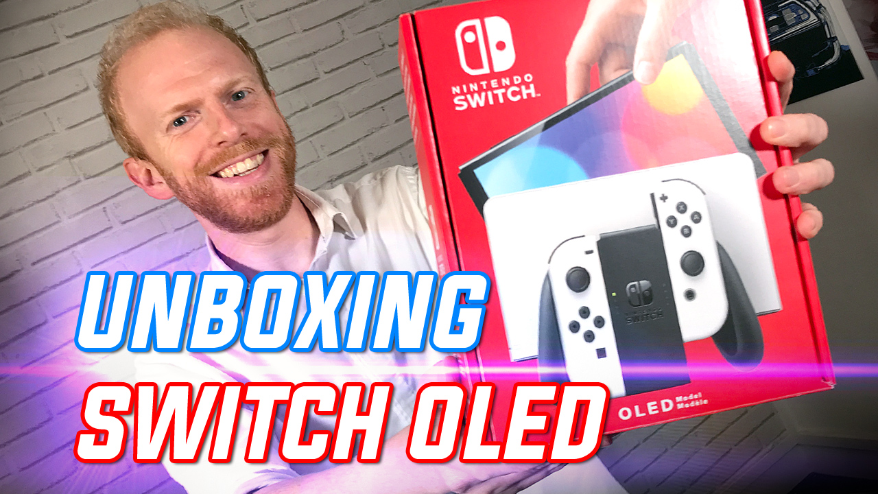 L'image du jour : La Switch OLED est arrivée ! Notre unboxing complet
