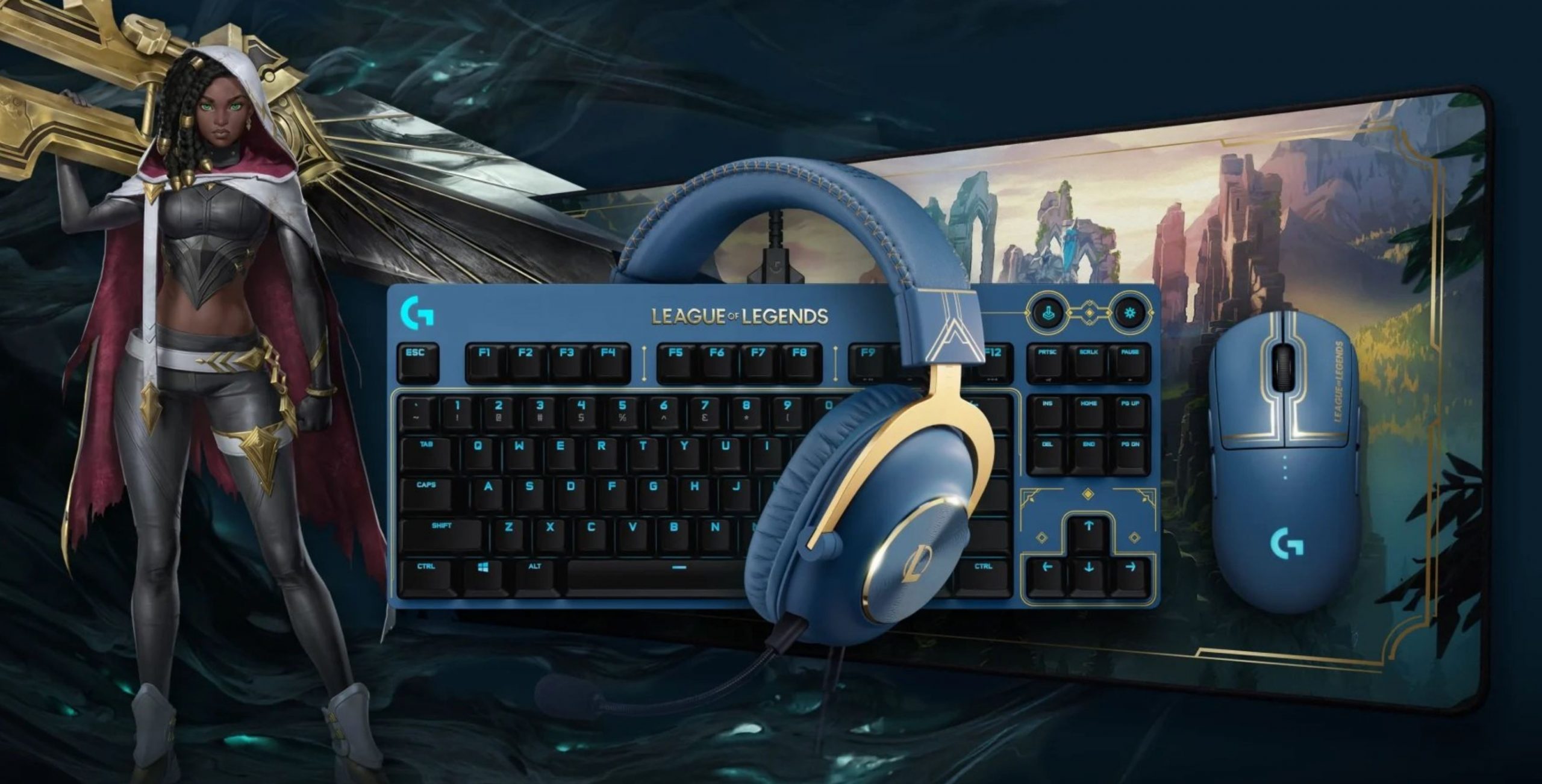 Logitech G et Riot dévoilent une collection de périphériques League of Legends