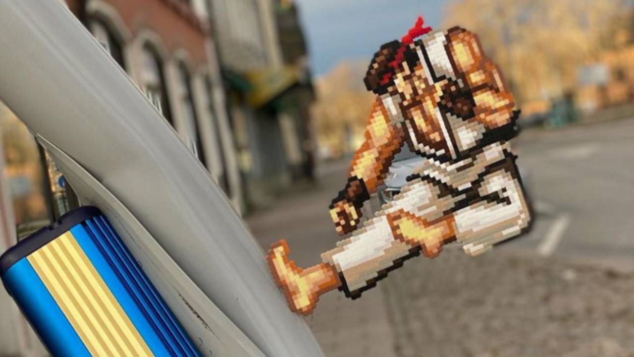 L'image du jour : Du "street pixel art" par un artiste de talent