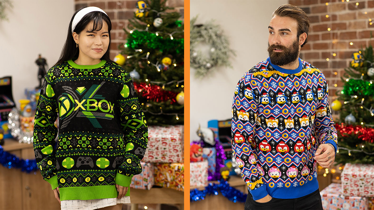 Sonic, Xbox : Les pulls moches de Noël 2021 à la sauce jeu vidéo sont là