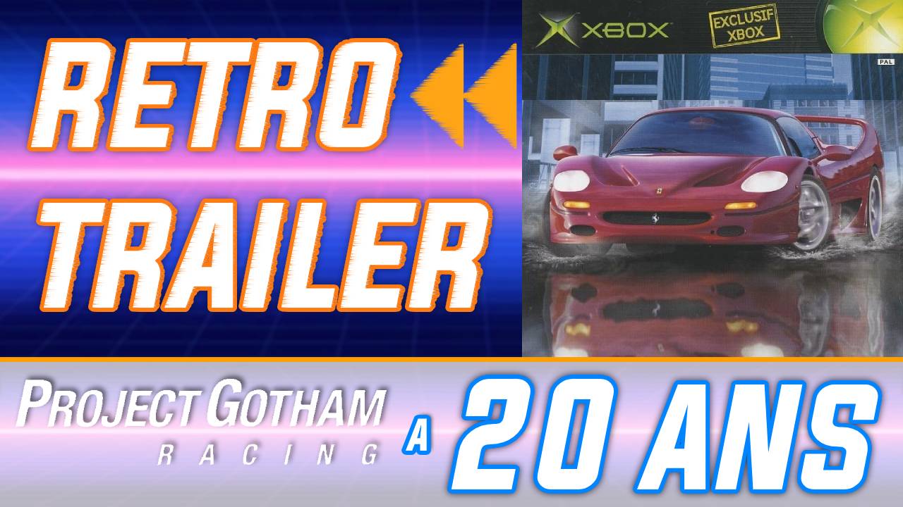 Rétro Trailer : Project Gotham Racing a 20 ans !